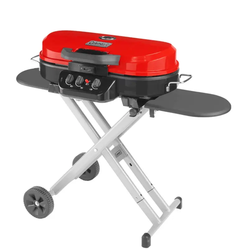Coleman Roadtrip 285 Portable Propane Stand-Up Grill In Bold Red [2000032831] 1
