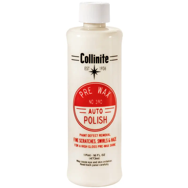 Collinite 390 Pre-Wax Auto Polish – Fine-Cut Surface Refiner, 16 Oz (390) 1