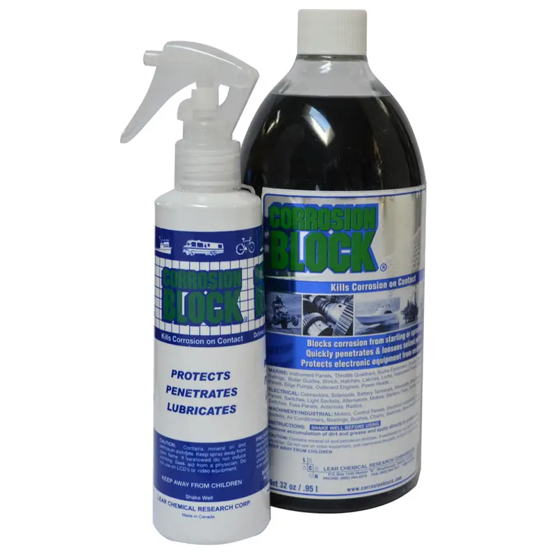 Corrosion Block Liquid Rust Inhibitor – 32 Oz Pump Bottle, Non-Flammable & Non-Toxic 1
