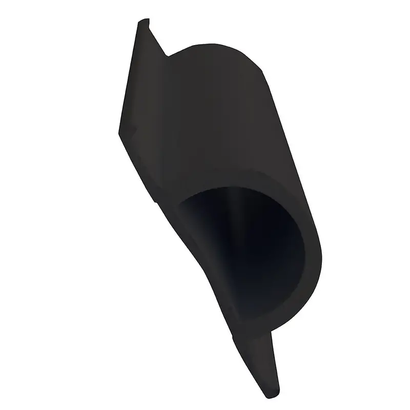 Dock Edge D-Profile Pvc Dock Trim Roll – 16 Feet, Black [De1193F] 1