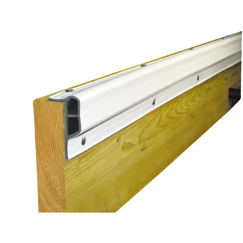 Dock Edge De1135F Economy Pvc Dockguard Bumper Profile – 10-Foot White Roll 1