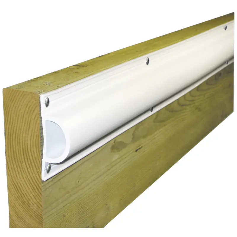 Dock Edge De1190F Standard Pvc "D" Profile – 16-Foot White Roll 1