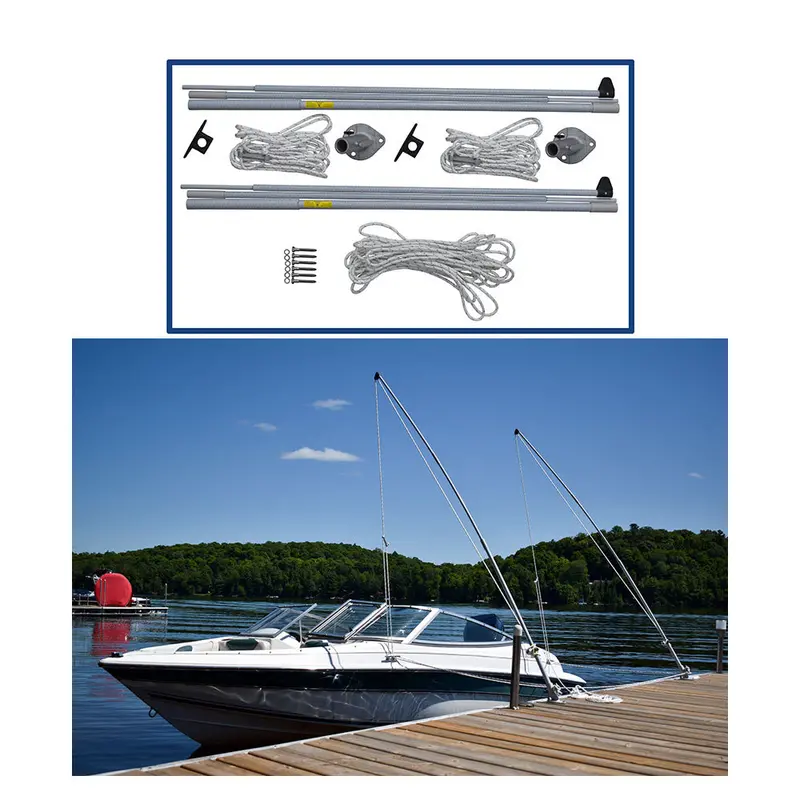 Dock Edge Ez-Stow Mooring Whip – Supreme Series, 10-Foot, 4,000-Pound Capacity, Fits Vessels Up To 21 Feet [De3330F] 1