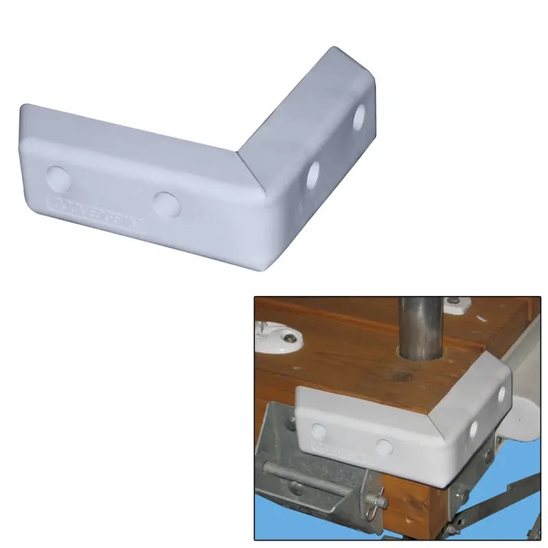 Dock Edge Protect Corner Heavy-Duty 16-Inch Pvc Dock Bumper [De1059F] 1