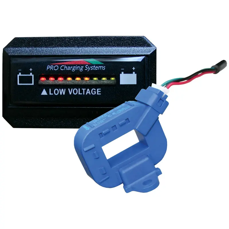 Dual Pro Bfghlith Lithium Battery Gauge – Single Bank, Horizontal Rectangle Display [Bfghlith] 1