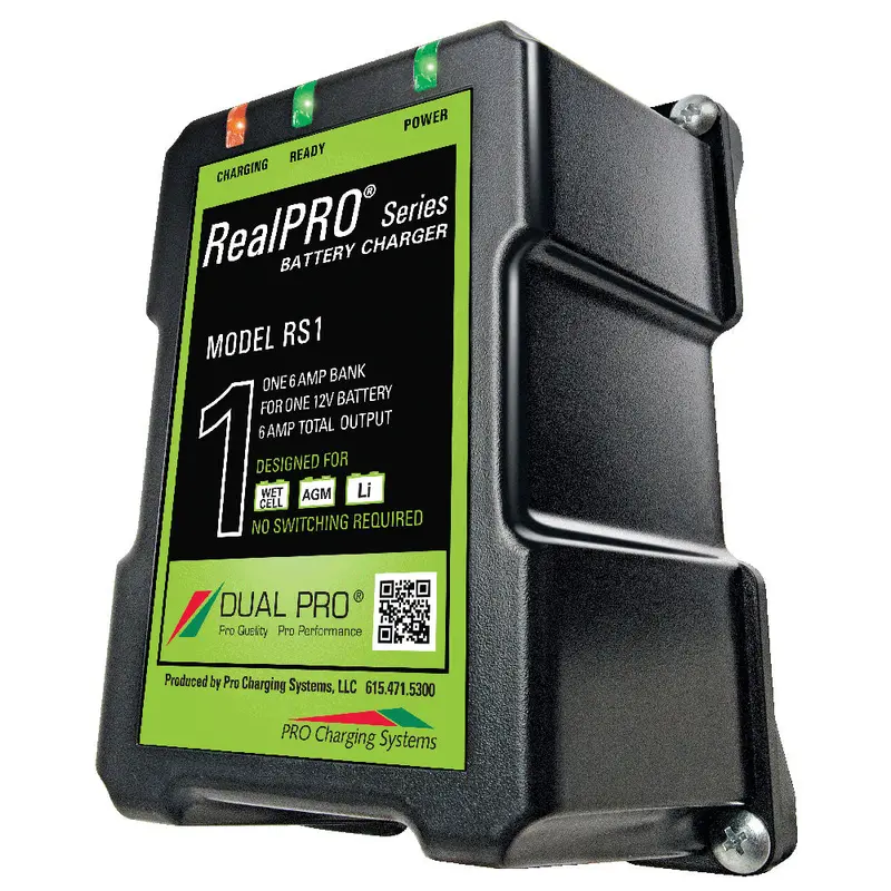 Dual Pro Realpro Series 6A Single-Bank Marine Battery Charger – 12V [Rs1] 1