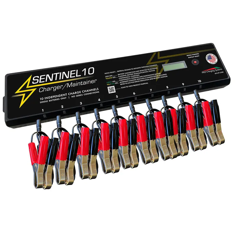 Dual Pro S10 Sentinel 10-Amp Smart Battery Charger And Maintainer 1