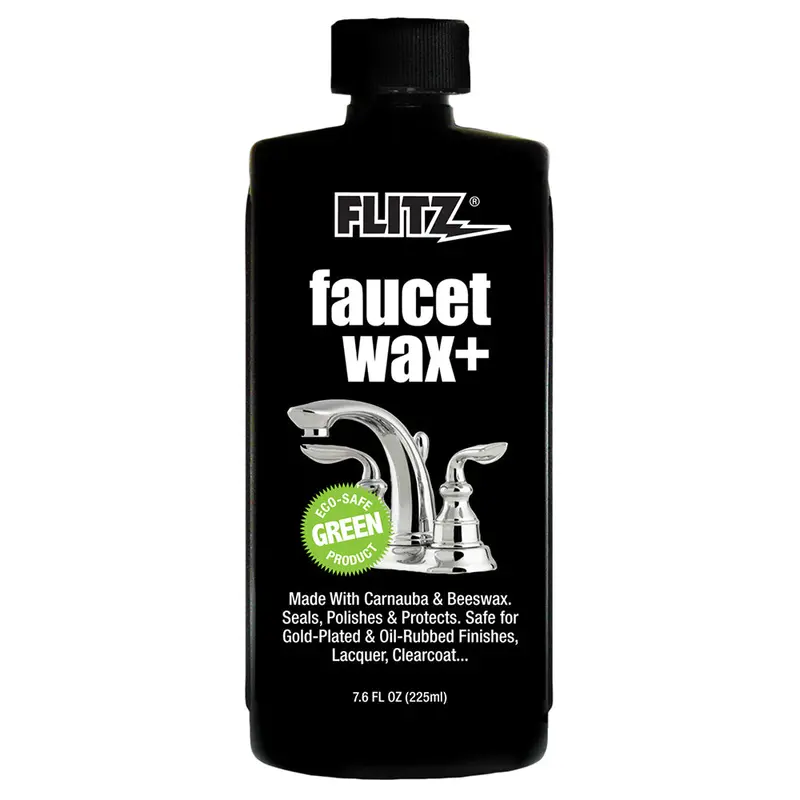 Flitz Faucet Waxx Plus – Protective Wax For Fixtures – 7.6Oz Bottle – Non-Toxic Formula 1