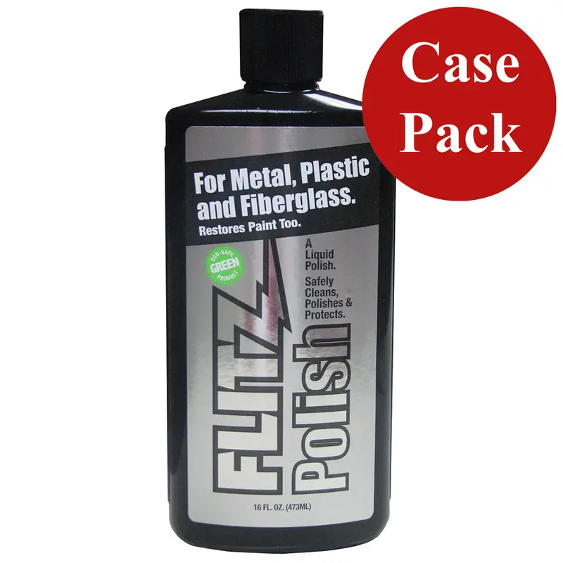 Flitz Premium Metal Polish – 16 Oz Liquid Bottle – Case Of 6 [Lq 04506Case] 1