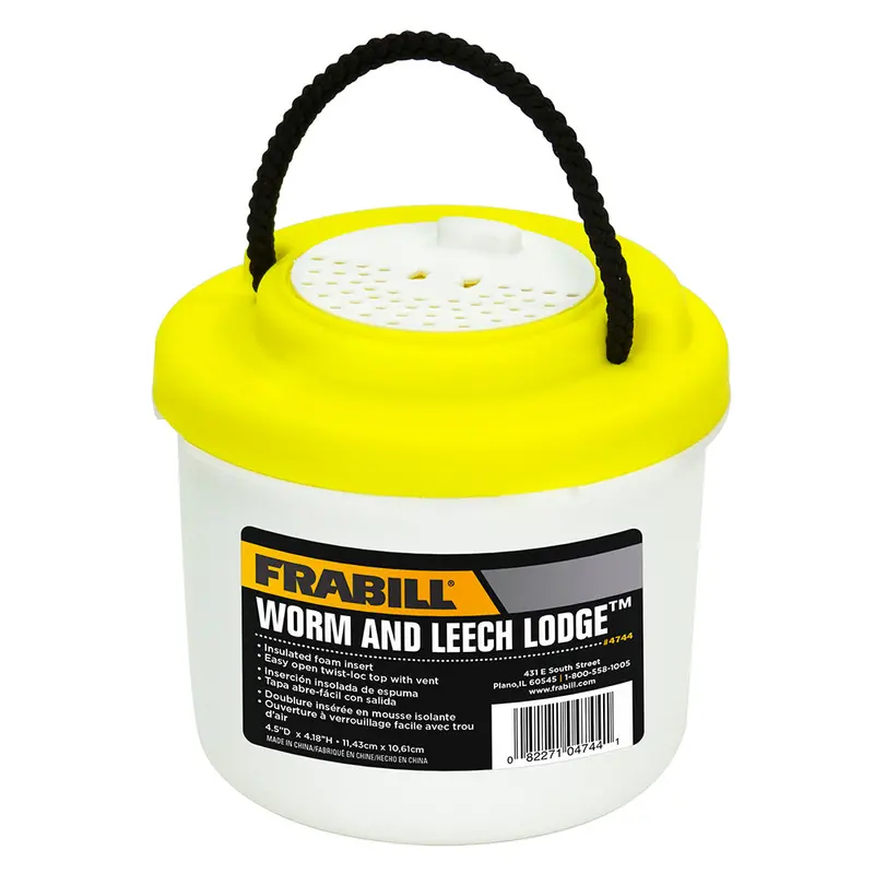 Frabill Small Worm And Leech Lodge Container (Pmc4744) 1