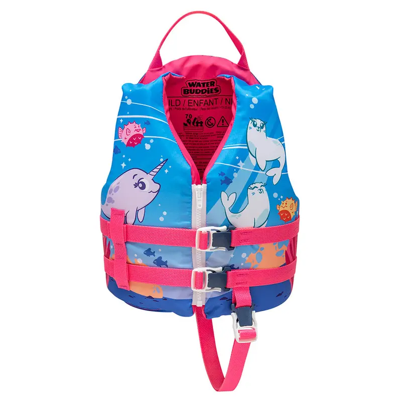 Full Throttle Child Water Buddies Life Vest – Octopus Print, 30–50 Lbs, Type Iii 1