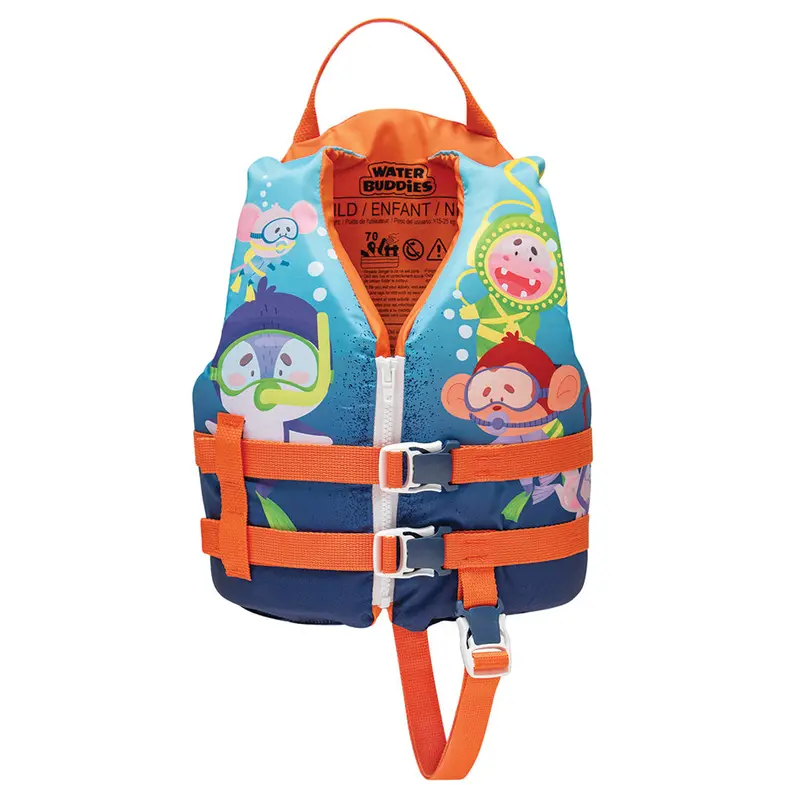 Full Throttle Child Water Buddies Life Vest – Shark Print, 30–50 Lbs, Type Iii 1