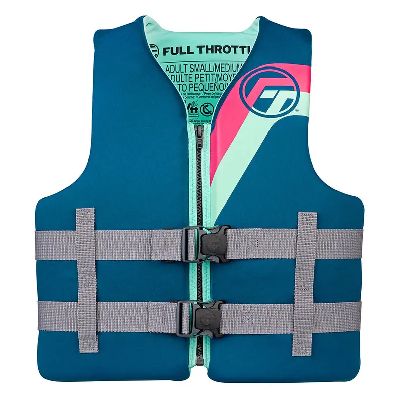 Full Throttle Rapid-Dry Adult Life Jacket – L/Xl Size In Aqua [142100-505-050-27] 1