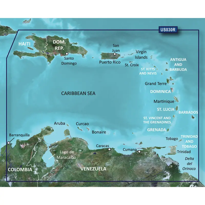 Garmin Bluechart G3 Hd Southeast Caribbean Marine Chart – Microsd/Sd Navigation Card [010-C0731-20] 1