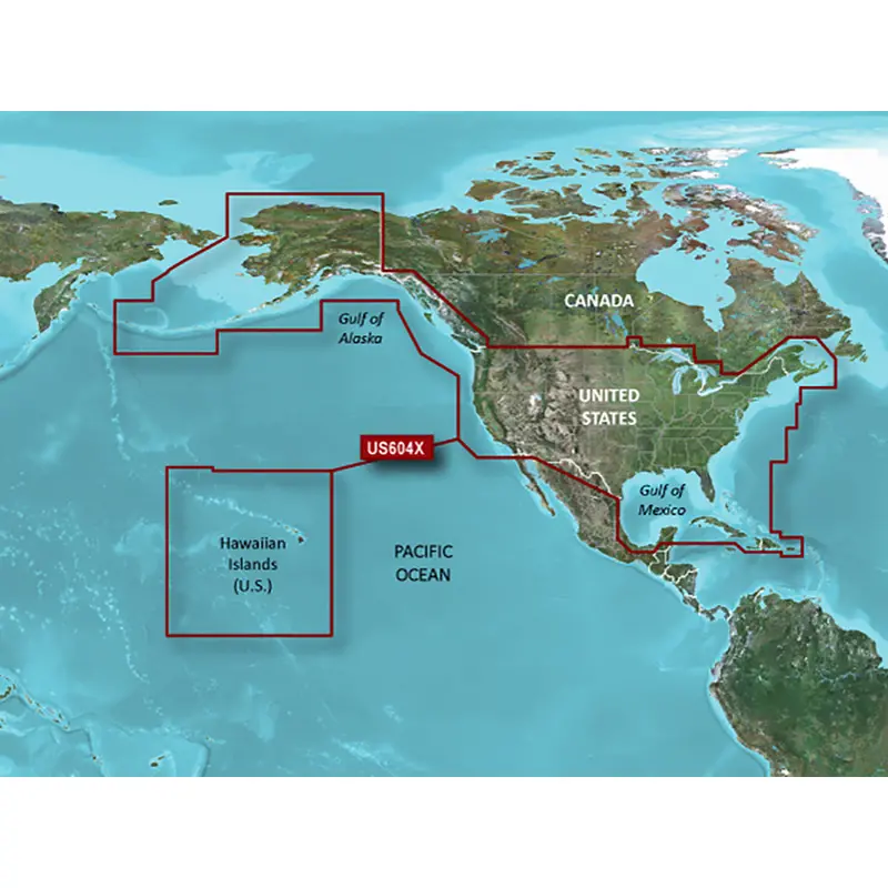 Garmin Bluechart G3 Hd Us & Canadian West Coast Chart Card – Microsd/Sd Format [010-C1018-20] 1