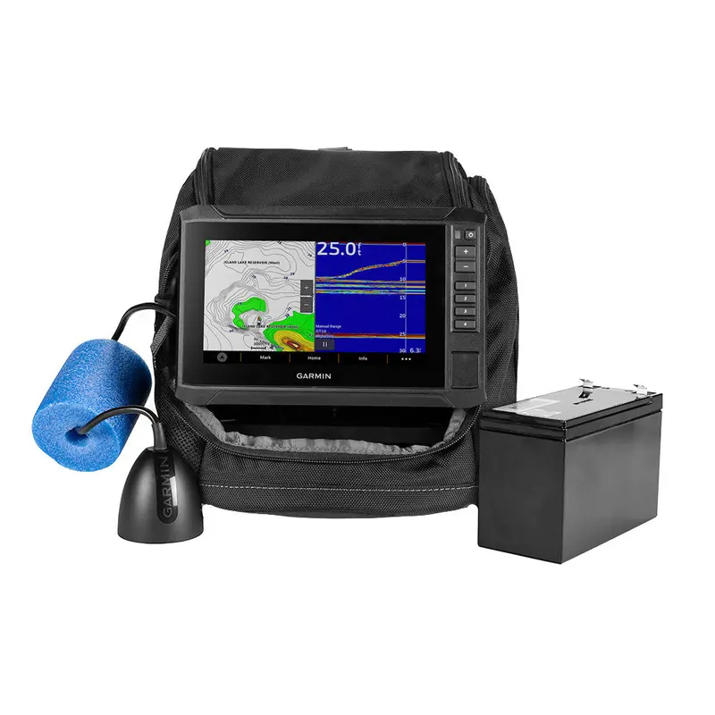 Garmin Echomap Uhd2 7" Sv Ice Fishing Bundle With Gt10Hn-If Transducer – 010-02684-35 1