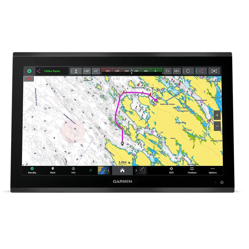 Garmin Gpsmap 9022 – 22-Inch Marine Chartplotter With Worldwide Basemap – 010-02674-00 1