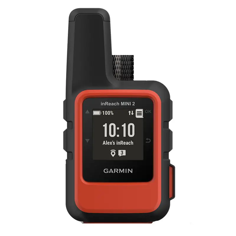 Garmin Inreach Mini 2 Satellite Communicator – Flame Red (Model 010-02602-00) 1