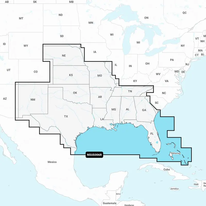 Garmin Navionics+ Chart Card – Southern United States (Nsus006R) 1