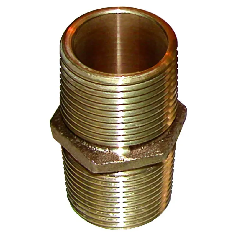 Groco 1-1/2-Inch Npt Bronze Pipe Nipple (Pn-1500) 1