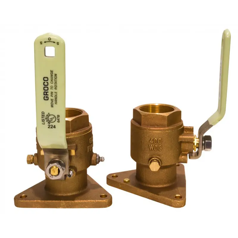 Groco 3" Full-Flow Ball Valve For Marine Plumbing Systems 1