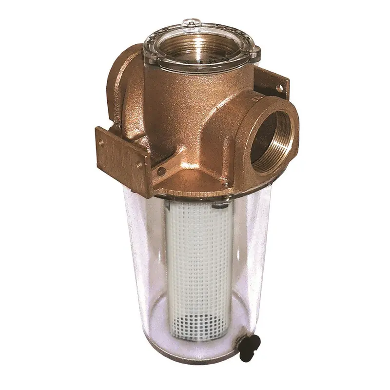Groco Arg-1000 Raw Water Strainer – 1" With Plastic Basket 1