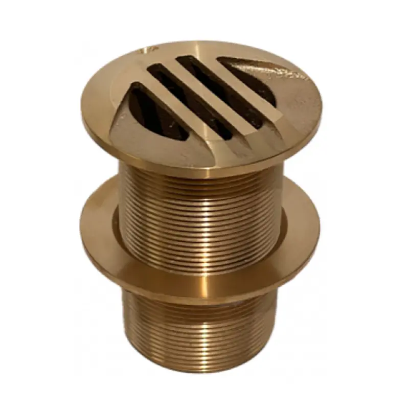 Groco Hsslth-1250-W 1-1/4" Slotted High-Speed Thru-Hull Fitting With Nut 1