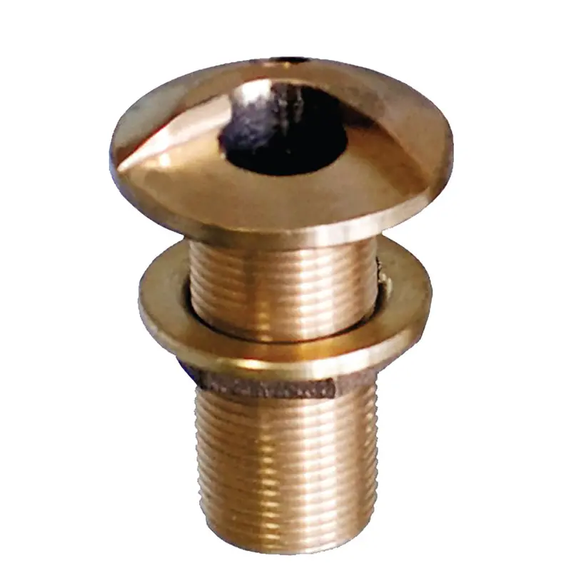 Groco Hsth-1250-W 1-1/4" Bronze High-Speed Thru-Hull Fitting With Nut 1