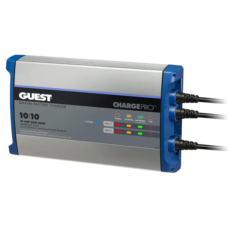 Guest 12V 20A Onboard Battery Charger – Dual-Bank, 120V Ac Input (Model 2720A) 1