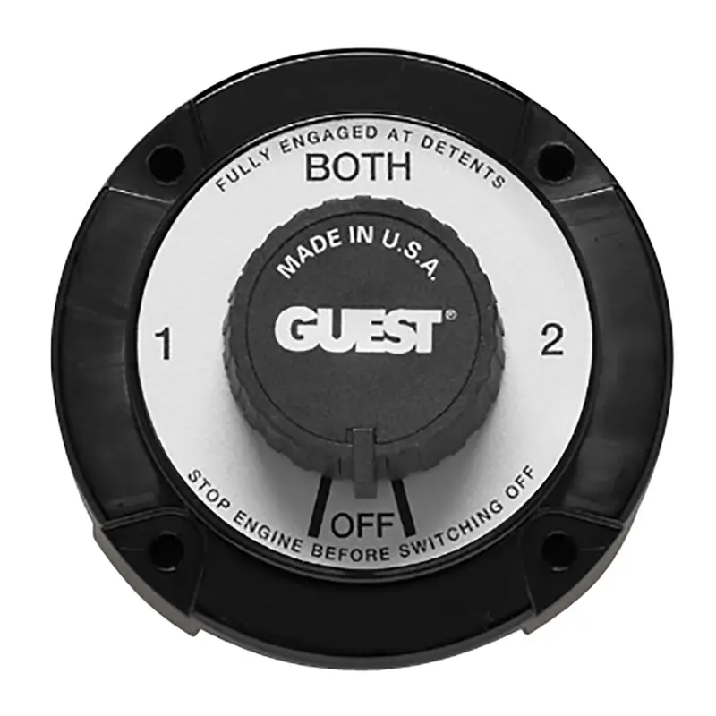 Guest 2110A Dual-Battery Selector Switch For Marine Applications 1