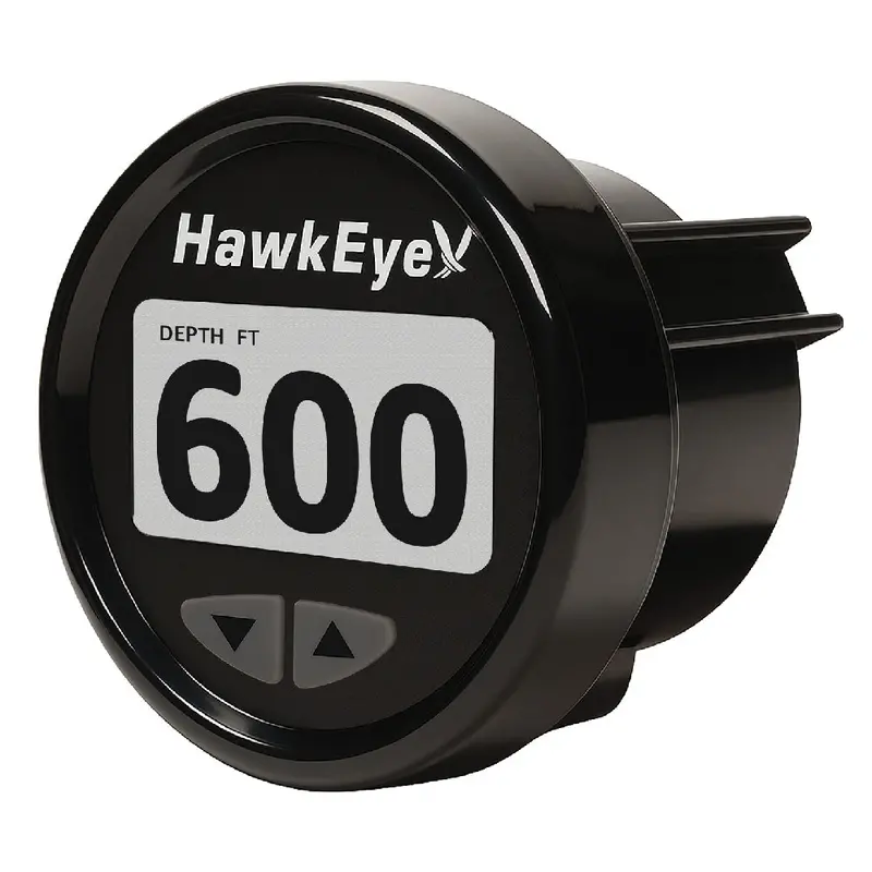 Hawkeye Depthtrax Edge In-Dash Fish Finder – Hd Color Display, 600-Foot Depth Range With Tm Transducer [Dt3Bx-Tm] 1