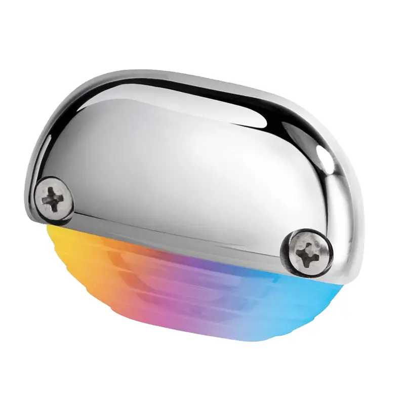 Hella Marine Apelo Rgb Step Light With Stainless Steel Trim Ring [958126551] 1
