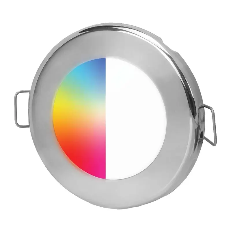 Hella Marine Euroled75 Rgbw Recessed Downlight With Stainless Steel Bezel [017884011] 1