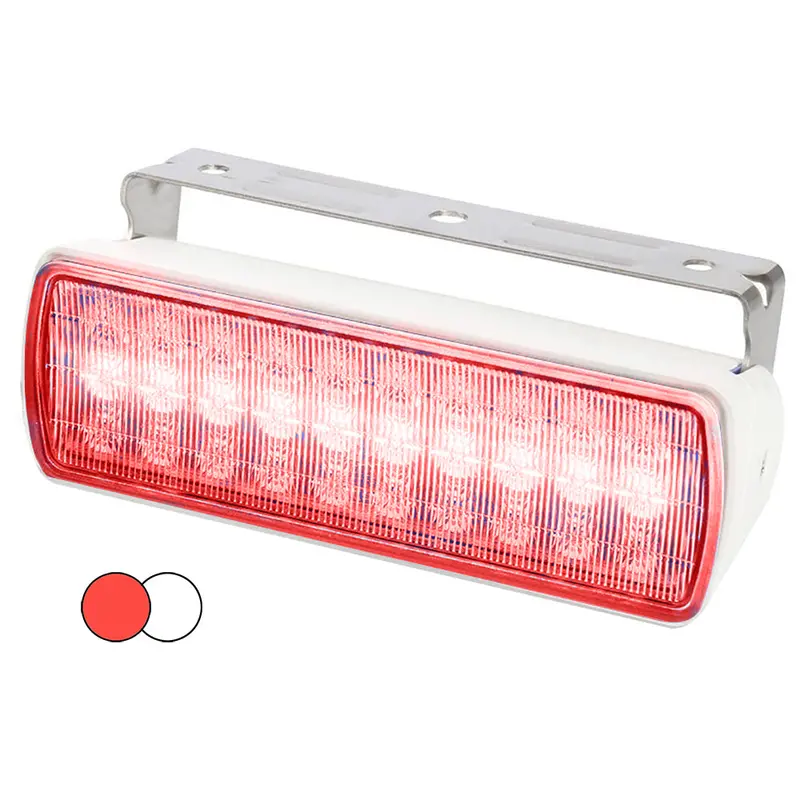 Hella Marine Sea Hawk Xl Dual-Color Led Floodlight – Red And White Output 1