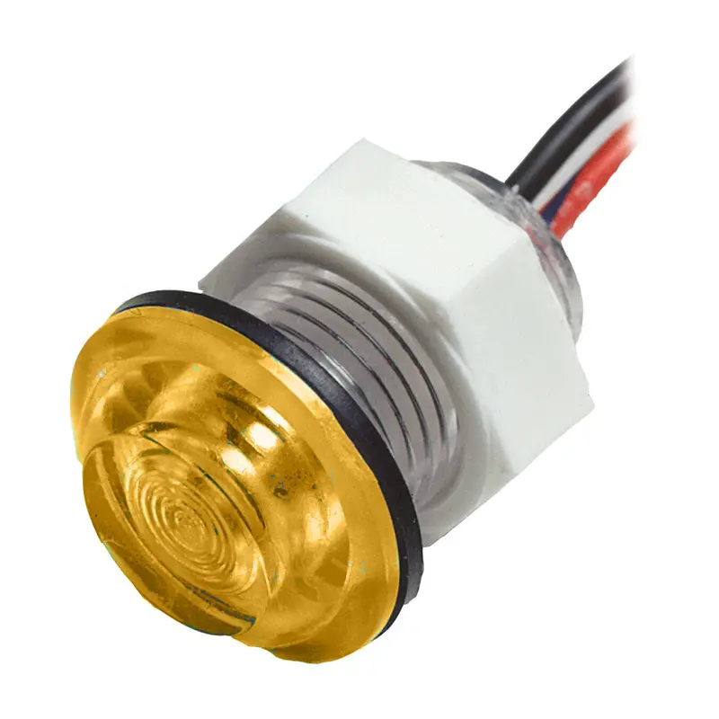 Innovative Lighting Amber Flush-Mount Bulkhead Livewell Light – Marine-Grade Led [011-1500-7] 1