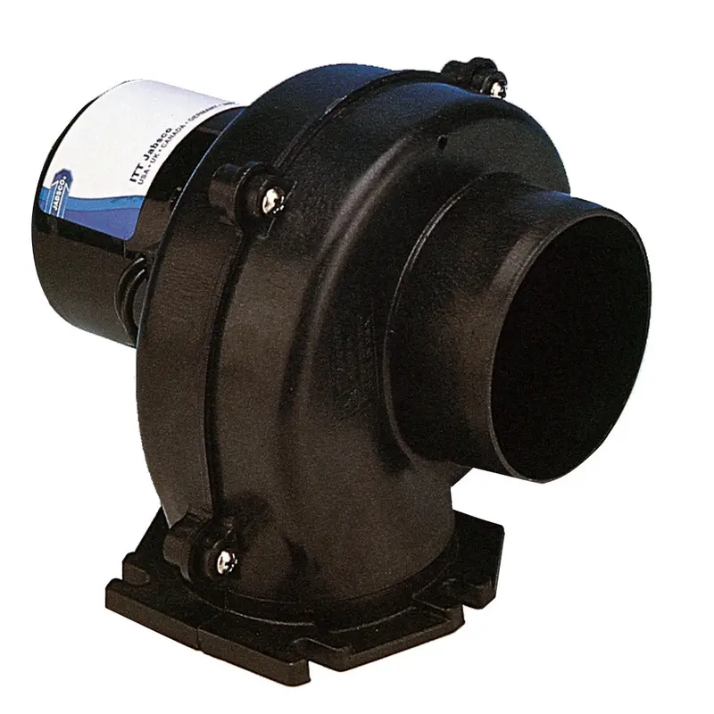 Jabsco 3" Flangemount Blower – 105 Cfm, 12V Dc, Fixed-Position Ventilation, Model 35115-0020 1