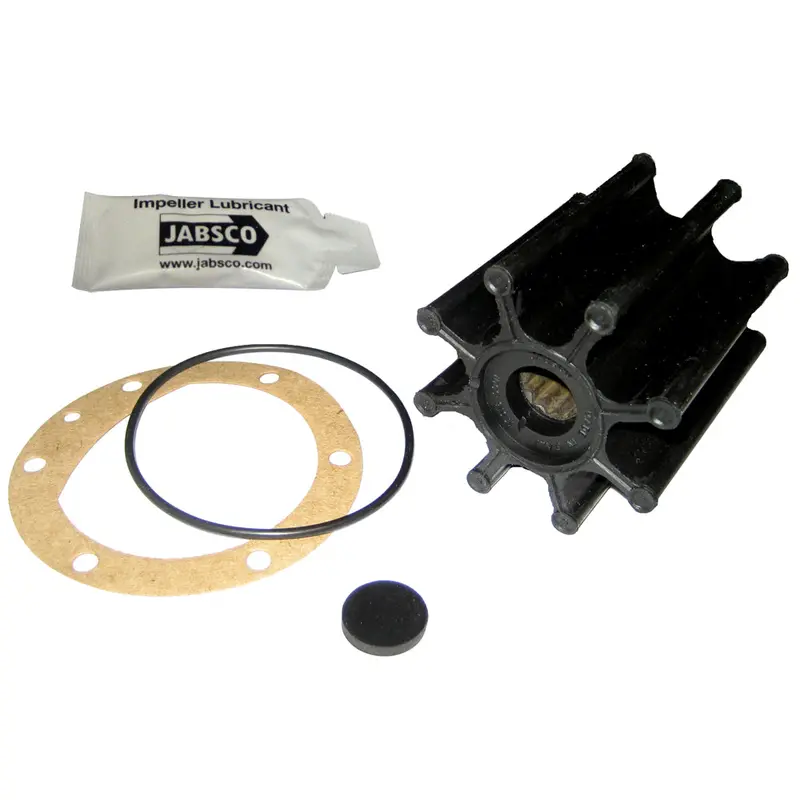 Jabsco 8-Blade Neoprene Impeller Kit – 2.5625-Inch Diameter × 3-Inch Width, 5/8-Inch Shaft [17018-0001-P] 1