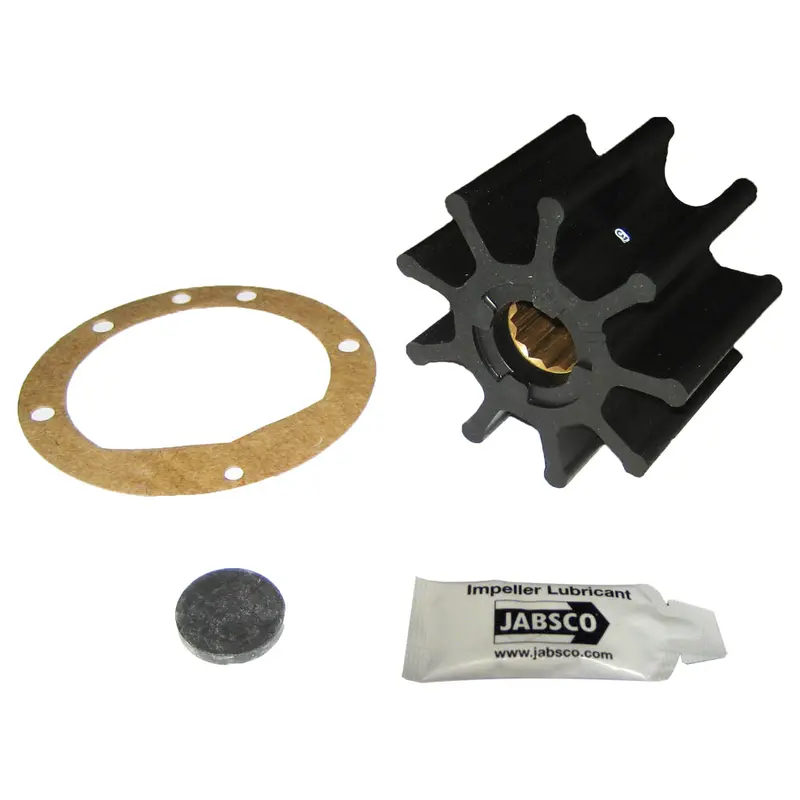 Jabsco 9-Blade Nitrile Impeller Kit – 3-3/4" X 2-1/2" W, 1" Shaft, Heavy-Duty (Model 836-0003-P) 1