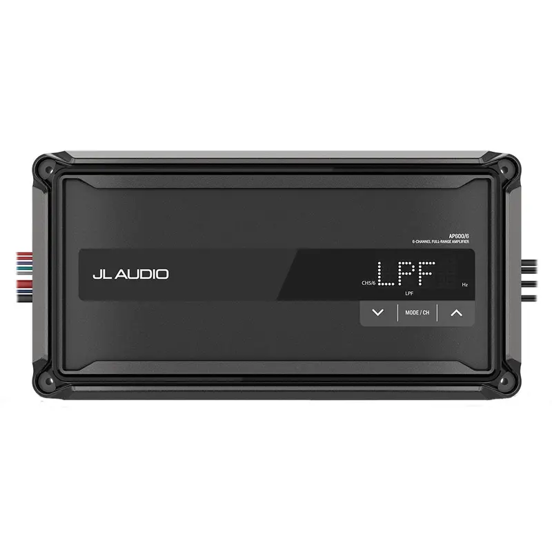 Jl Audio Ap600/6 Compact 6-Channel Marine Amplifier – Waterproof Design [010-03430-00] 1