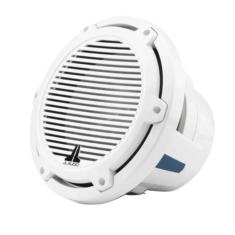 Jl Audio M6-10W-C-Gwgw-4 10" Marine Subwoofer With Gloss White Classic Grille 1