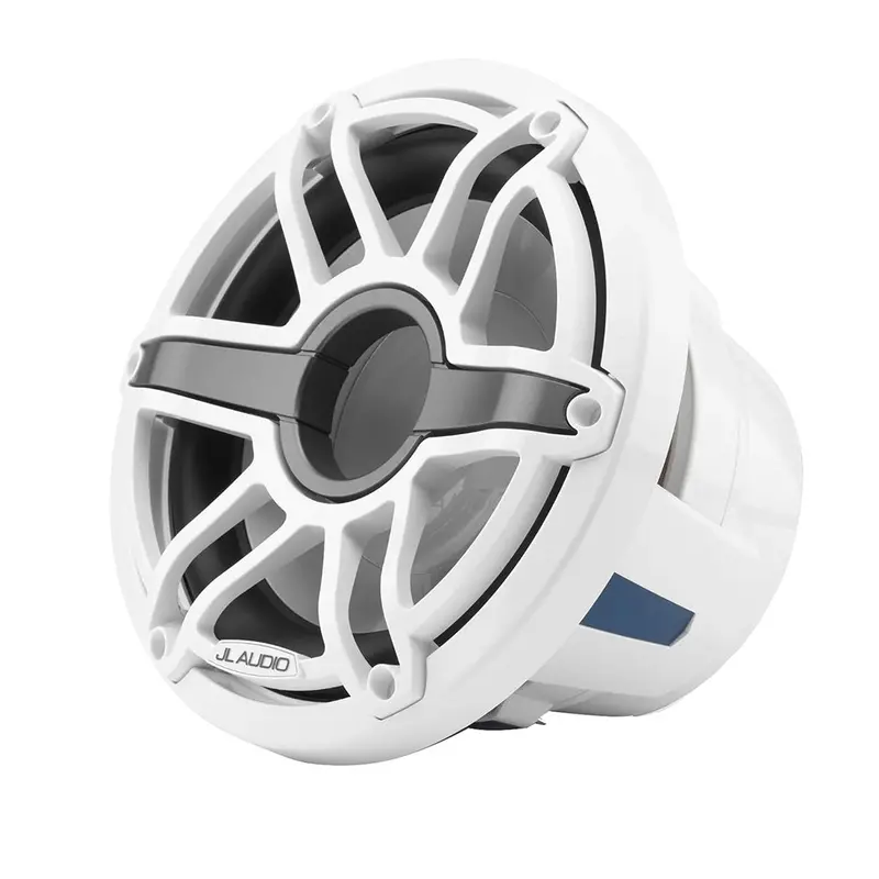Jl Audio M6-10W-S-Gwgw-4 10" Marine Subwoofer With Gloss White Sport Grille 1