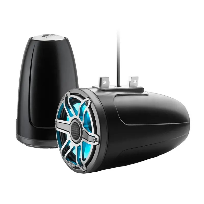 Jl Audio M6-770Etxv3-Sb-S-Gmti-I: 7.7" Marine Tower Speaker System With Titanium Sport Grille & Transflective Led Lighting 1