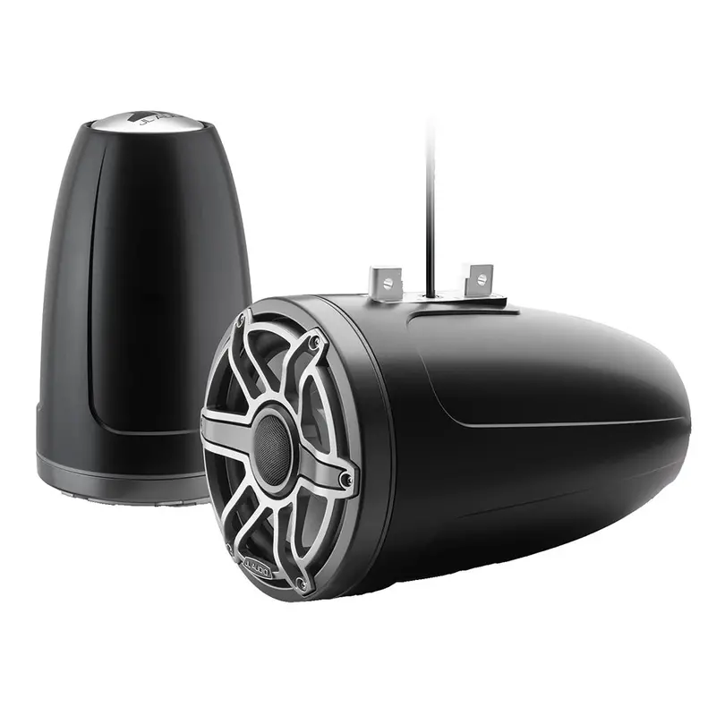 Jl Audio M6-880Etxv3-Sb-S-Gmti 8.8" Enclosed Tower Coaxial System With Titanium Sport Grille 1