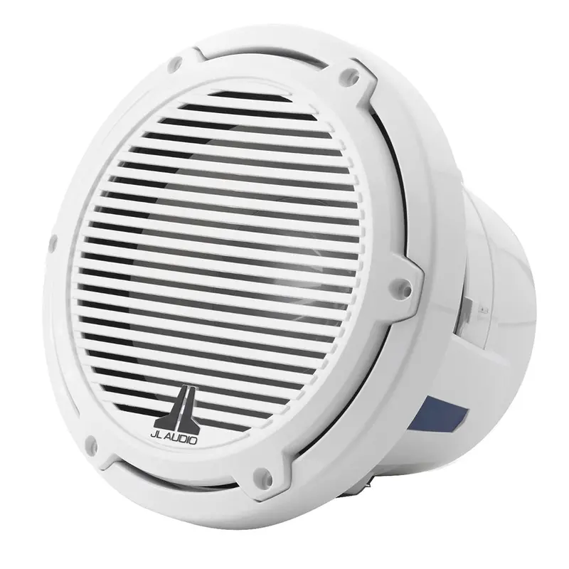 Jl Audio M6-8Ib-C-Gwgw-4 8" Marine Subwoofer With Gloss White Classic Grille 1