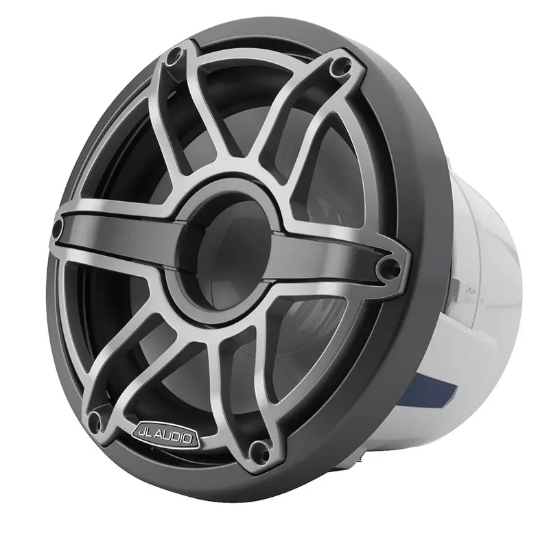 Jl Audio M6-8Ib-S-Gmti-4 8" Marine Subwoofer With Titanium Sport Grille 1
