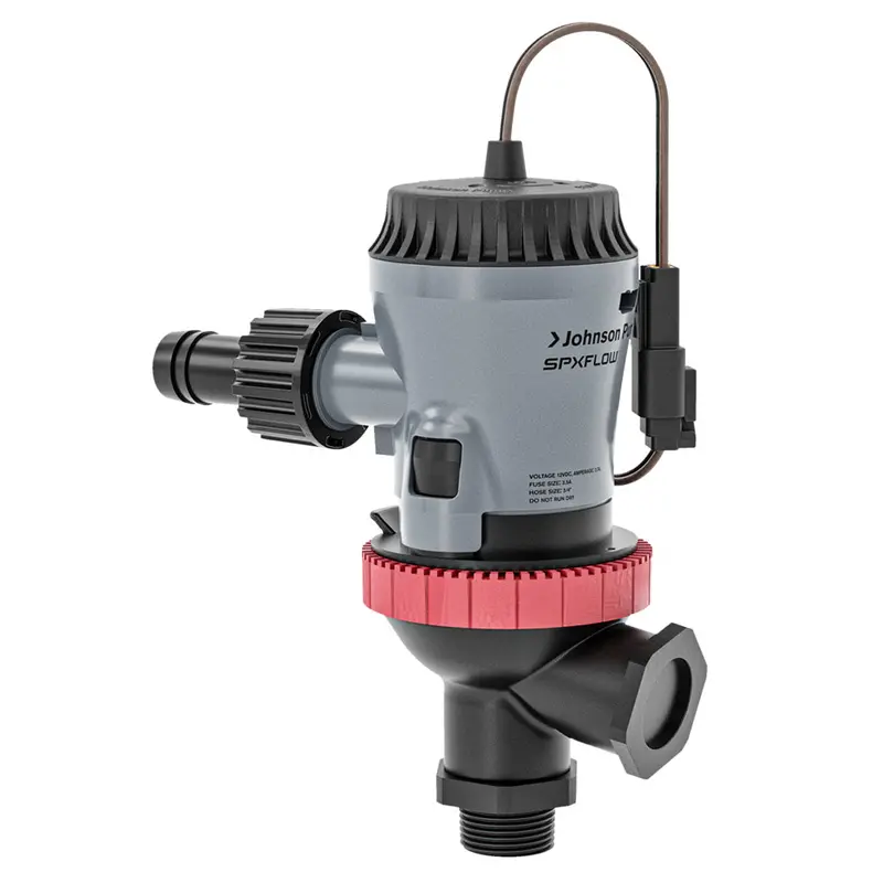 Johnson Pump Aqua O2 Twin-Port 500 Gph 12V Aerator Pump – Flexible Mount 1
