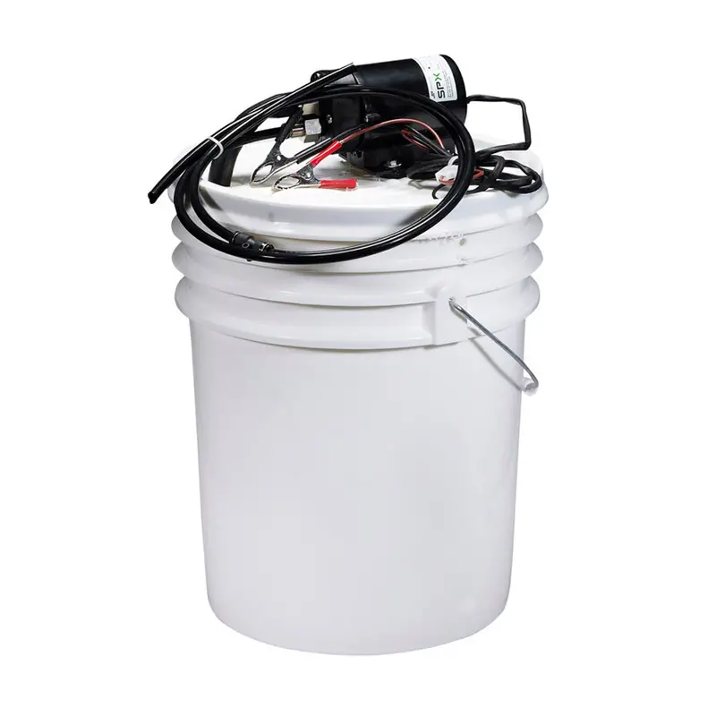 Johnson Pump Oil Change Bucket Kit – Includes Gear Pump For Efficient Engine Lubricant Replacement 1
