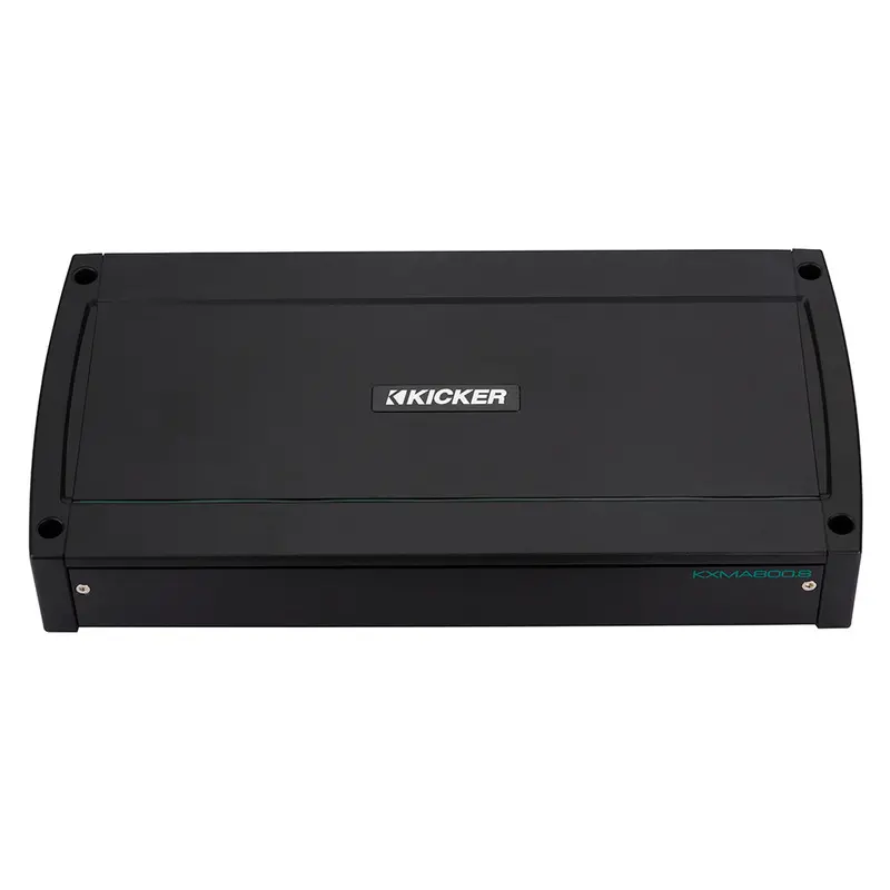Kicker 48Kxma8008 8-Channel 100W Class D Full-Range Marine Amplifier 1