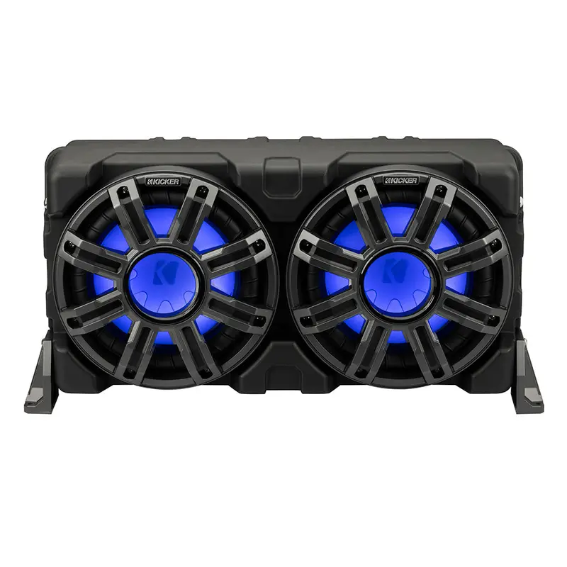 Kicker 51Mwle104 10" Loaded Marine Enclosure With Passive Radiator (4-Ohm) 1