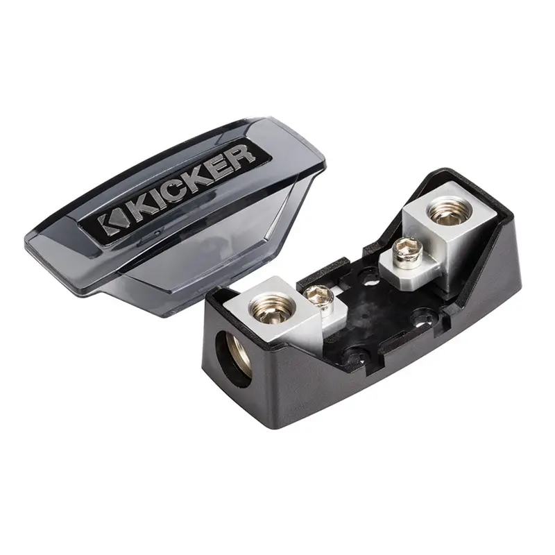 Kicker Fhs Single Afs Fuse Holder – Designed For 1/0–8Awg Power Cables [46Fhs] 1